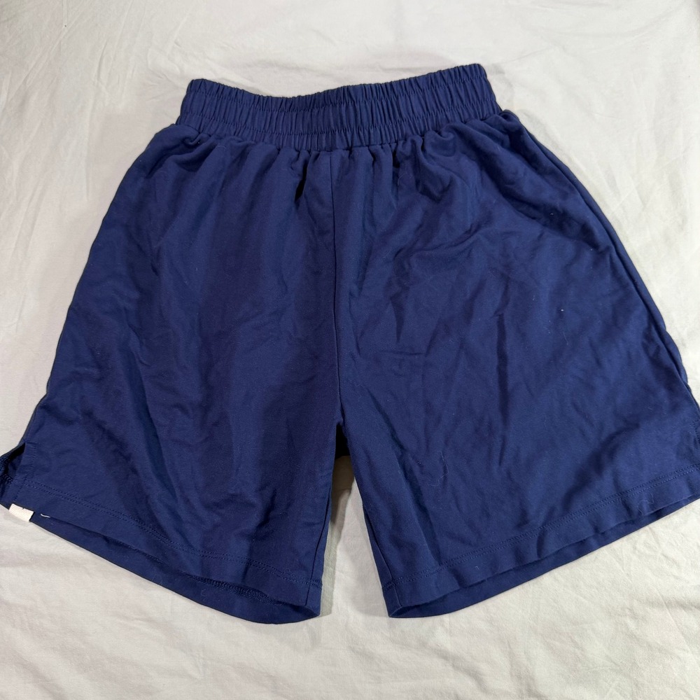 Viella‎ Dance Collection Kids Navy Blue Athletic Dance Shorts M Elastic Waist